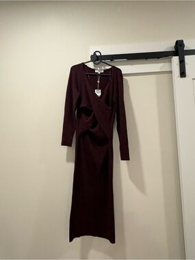 NWT Ripe Maternity Nursing Knit Dress Size Small